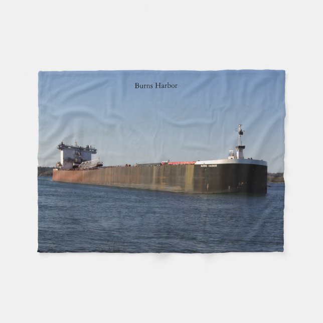 Cobertor De Velo Burns Harbour fleece Blanket (Frente (Horizontal))