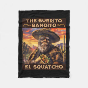 Cobertor De Velo Burrito Bandito El Squatcho