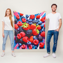 Cobertor De Velo Burst Berriclicioso