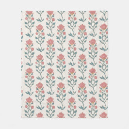 Cobertor De Velo Butta Floral Mogol