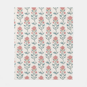 Cobertor De Velo Butta Floral Mogol