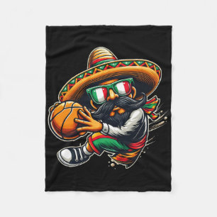 Cobertor De Velo Bysketbyll Legal Mexicano Jogando Bysketbyll Cinco
