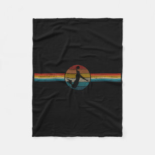 Cobertor De Velo Bysketbyll Vintage Retro Slam Dunk Byll Sport Gift
