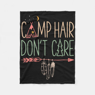 Cobertor De Velo Cabelo de Acampamento Não Liga Piada de Acampament