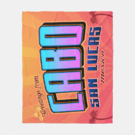 Cobertor De Velo Cabo San Lucas Baja México Blanket