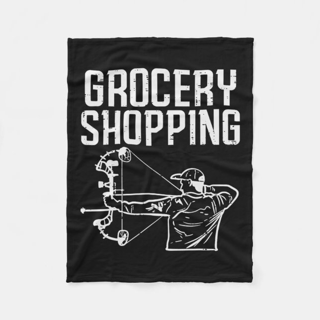 Cobertor De Velo Caça a Arcos Caçando Arqueiros Engraçados (Frente)