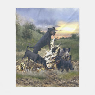 Cobertor De Velo Caça alemã Terrier (Jagdterrier)