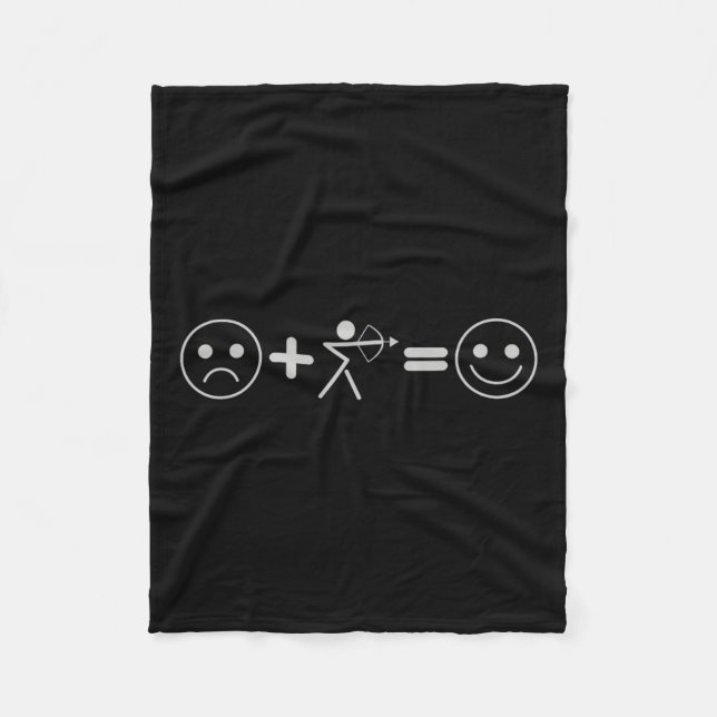Cobertor De Velo Caça ao arco - Rosto Triste (Frente)