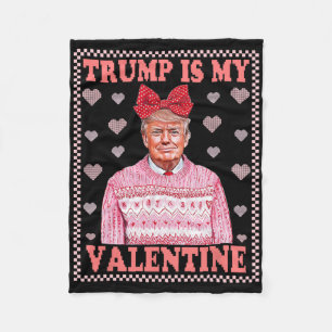 Cobertor De Velo Caça ao Veado Camuflado Trump Retro Engraçado em t