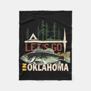 Cobertor De Velo Caça Pesca Camping Em Oklahoma - Nature Oklahoma P