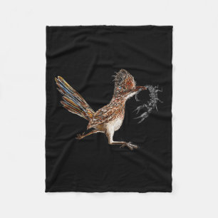 Cobertor De Velo Caçador de Pássaros Engraçado Roadrunner Scorpion 
