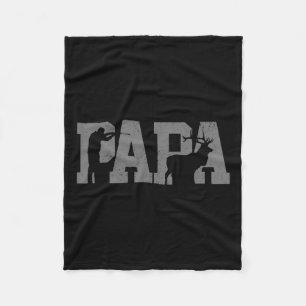 Cobertor De Velo Caçador Pai Veado Pai Dia de os pais Caçando Papá