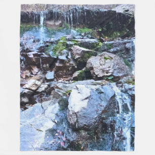 Cobertor De Velo Cachoeira Cênica da Montanha - Natureza Selvagem R