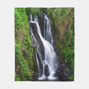 Cobertor De Velo Cachoeira, costa de Hamakua, Havaí