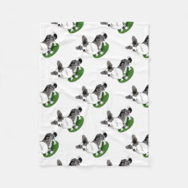 Cobertor De Velo Cachorro bonito, Blue Merle Corgi