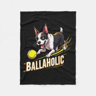 Cobertor De Velo Cachorro Boston Terrier Engraçado Ballaholic perse