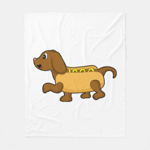 Cobertor De Velo Cachorro como cachorro-quente