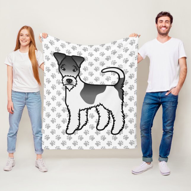 Cobertor De Velo Cachorro De Desenho Animado Fofo Fox Terrier De Ar (In Situ)