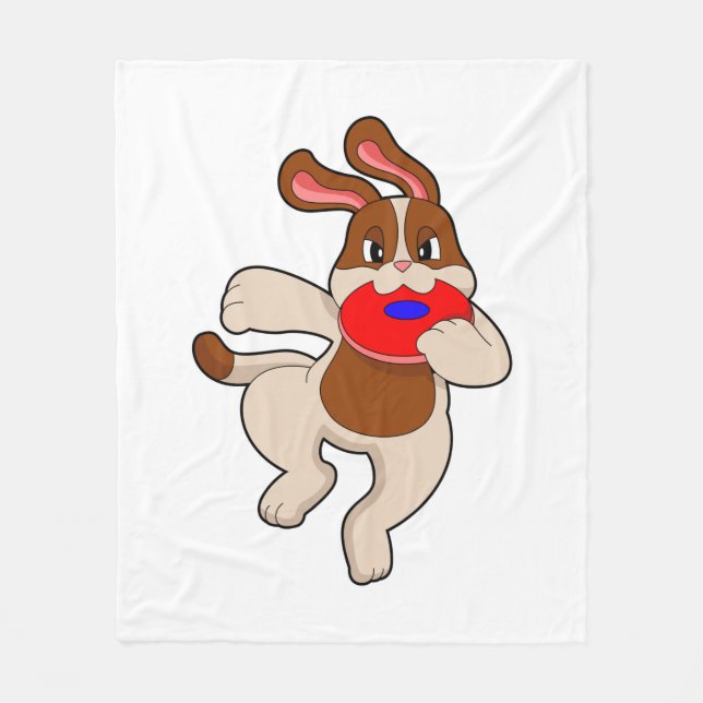 Cobertor De Velo Cachorro em Reprodução (Frente)