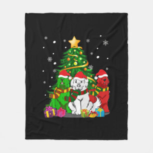 Cobertor De Velo Cachorro Funny Newfound Melhor presente de Natal