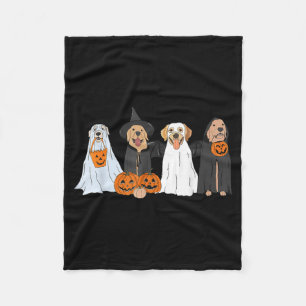 Cobertor De Velo Cachorro Labrador Preto Fofo Cachorros Fantasmas d