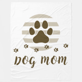 Cobertor De Velo Cachorro Marrom Mãe Amor 60x80 Folheto