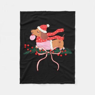Cobertor De Velo Cachorro Salsicha Natal Adorável Antigo Amante Do