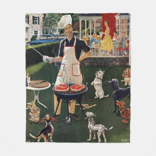 Cobertor De Velo Cachorros quentes