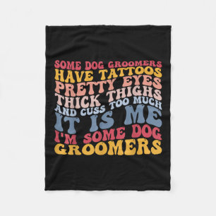 Cobertor De Velo Cachorros Tatuagens Olhos Coxas Cuscas Tatuando