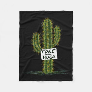 Cobertor De Velo Cacto Cactos Arte Divertida Humor Abraços Doces