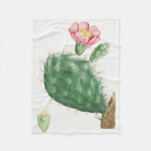 Cobertor De Velo Cacto Cochenillifer, Ilustração Antiga, 1799