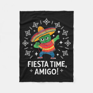 Cobertor De Velo Cacto dabbing engraçado cinco de maio meninos cria