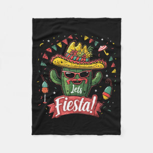Cobertor De Velo Cacto - Divertido Cinco De Mayo Homens Mulheres Mé