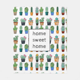 Cobertor De Velo Cactus Cactus Greenerescente Natureza