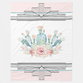 Cobertor De Velo Cactus Sudoeste