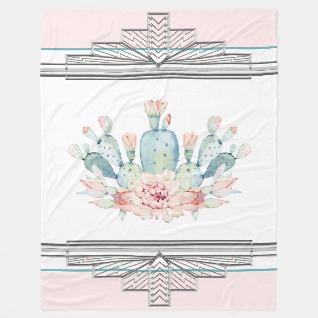 Cobertor De Velo Cactus Sudoeste (Frente)