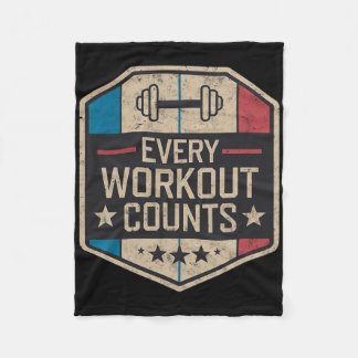 Cobertor De Velo Cada Workout Conta Engraçada Ditos De Gym Motivado