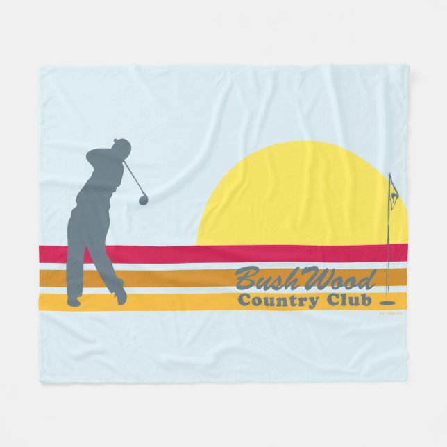 Cobertor De Velo Caddyshack | Bushwood Country Club Sunrise (Frente (Horizontal))