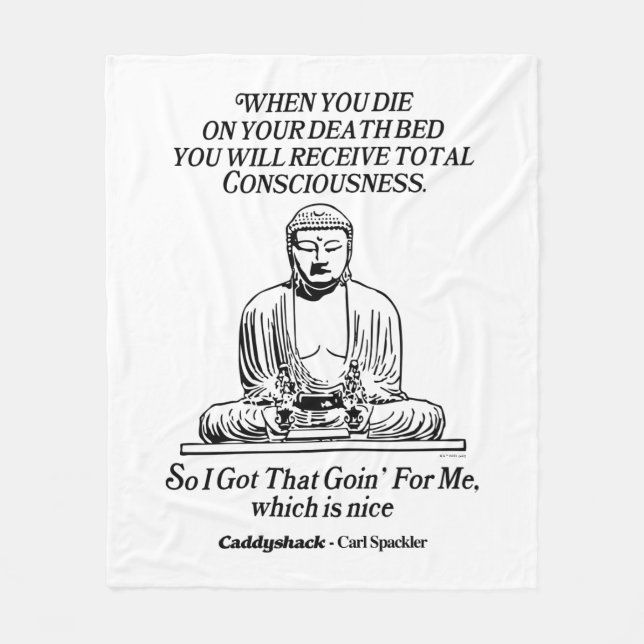 Cobertor De Velo Caddyshack Eu Tenho Isso Para Mim (Frente)