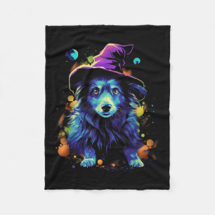 Cobertor De Velo Cães de Halloween Westi Caminhando Animais de Esti