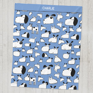 Cobertor De Velo Cães Divertidos Personalizados