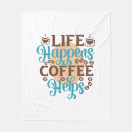 Cobertor De Velo Café Arte Acontece Café Ajuda