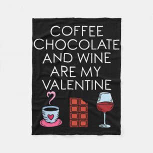 Cobertor De Velo Café Chocolate E Vinho São Meus Namorados