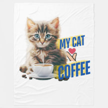 Café Fleece Blanket