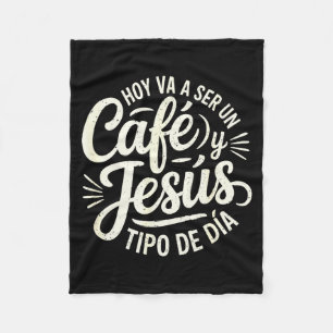 Cobertor De Velo Café Jesús Tipo De Dia Fé Cristã Café Espanhol