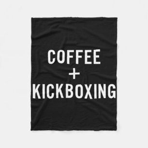 Cobertor De Velo Café + Kickboxing Para Kickboxer