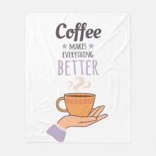 Cobertor De Velo Café, por favor