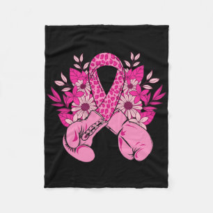 Cobertor De Velo Caixa de Fita Rosa Design de Consciência do Cancer