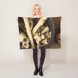 Cobertor De Velo Caldrão de ossos.