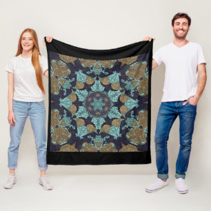 Cobertor De Velo Caleidoscópio sem costura mosaico ornamental afri